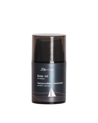 Gesichtscreme-Gel mit dem Duft von Eichenmoos, Früchten und Jasmin Element Men