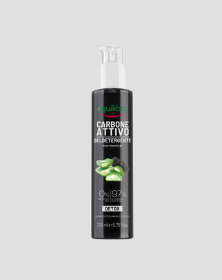 Equilibra Aktivkohle & Aloe Vera Reinigungs-Gesichtswaschmittel