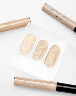 Deckender Augenconcealer mit Vitamin C bei Unreinheiten der olivfarbenen Haut Nutridome