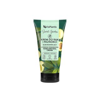 Stark regenerierende Hand- und Nagelcreme mit Avocado und Vis Plantis Baumwollöl