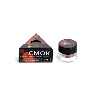 Schützende Cranberry-Mundmaske cmok Opcja Natura