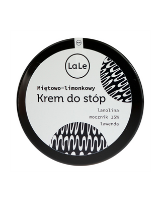Fußcreme mit Lanolin und Urea für rissige, raue und trockene Fersen La-Le