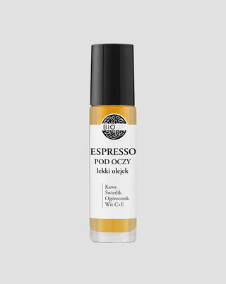 Leichtes Anti-Aging-Augenöl mit Highlighter und Espresso BIOUP Gurkenöl
