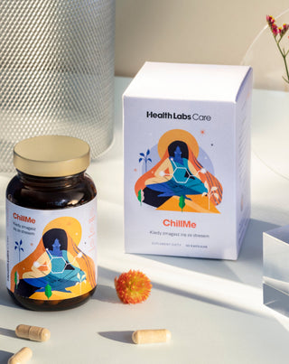 Adaptogen Stress-Supplement und EGCG ChillMe Health Labs Care
