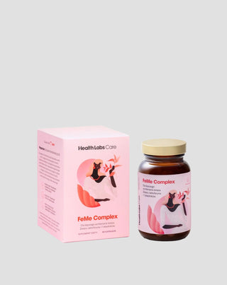 Nahrungsergänzungsmittel zur Unterstützung der Eisenaufnahme FeMe Complex Health Labs Care