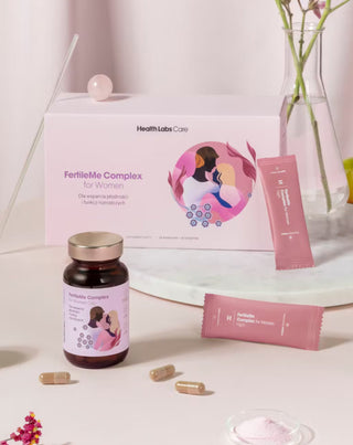 Ergänzung für die Fruchtbarkeit von Frauen Unterstützung: FertileMe Komplex für Frauen Health Labs Care