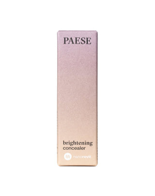 Aufhellung und Verringerung der Sichtbarkeit von dunklen Ringen unter den Augen, helles Paese-Beige