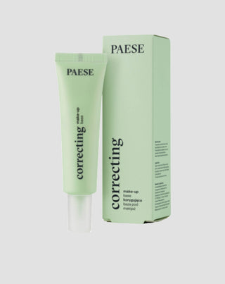 Korrektur der Make-up-Basis in einer Tube mit Vitamin E, um Unvollkommenheiten zu kaschieren Korrektur von Paese