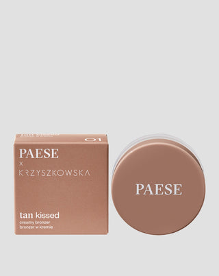 Cremiger Bronzer in einem kühlen Farbton Tan geküsst 01 Paese