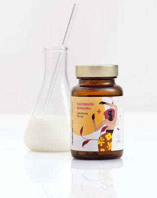Nahrungsergänzungsmittel mit Lactopherin 150 mg aus Kuhmilch Lactoferrin Natural+ Health Labs Care