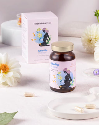 Nahrungsergänzungsmittel zur Unterstützung der richtigen Entwicklung der Schwangerschaft LittleMe Trimming 1 Health Labs Care