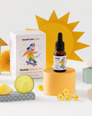 Veganes Vitamin D in Tropfen für Kinder MyKids Vitamin D3 Health Labs Care