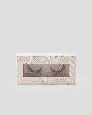 Falsche Wimpern auf dem 2D-Streifen für den mehrfachen Gebrauch Misterious Gal Bamm!Lashes