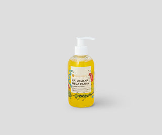 Ein sanftes Schaumbad für Kinder, Natural Mega Foam mit Meereslebewesenöl Natura-Option