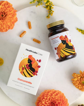 Nahrungsergänzungsmittel mit curcuminMe Health Labs Pflege mit curcuminme