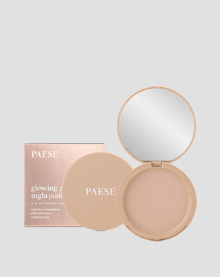 Aufhellender und glättender Pudernebel für ein samtiges Finish 12 naturfarbenes Paese-Beige