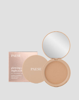 Leuchtender und glättender Pudernebel für ein samtiges Finish 13 goldenes Paese-Beige
