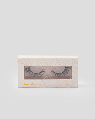 Falsche Wimpern auf dem 2D-Streifen für den mehrfachen Gebrauch Scrumptious Look Bamm!Lashes