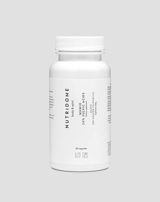 Mumio 20% Fulvosäuren mit Piperin für Immunität und Energie Nutridome 60 Kapseln