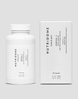 Omega-3 Nutridome für die Immunität und die korrekte Funktion des Gehirns, des Herzens und der Sehkraft 60 Kapseln - 3