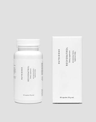 Resveratrol Kapseln zur Unterstützung des Kreislaufsystems und zum Schutz vor Arteriosklerose Nutridome 60 Stück - 2