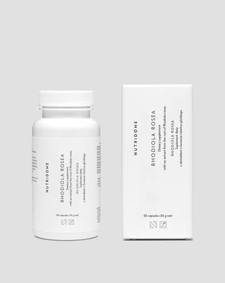 Nahrungsergänzungsmittel mit Extrakt aus der Wurzel von Rhodiola Rosea Nutridome 60 Kapseln - 2