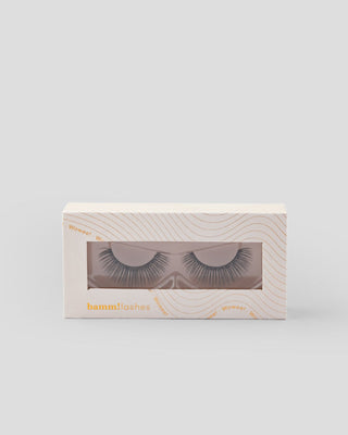 Falsche Wimpern auf dem 2D-Streifen für den mehrfachen Gebrauch, einfach aufzutragende Wowee! Bamm!Lashes