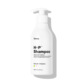 Hanfshampoo mit Probiotika gegen Juckreiz und Schuppenbildung der Kopfhaut H+P Dermz