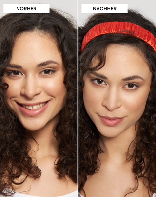 Seidenhaarband aus 100% Naturseide rot Twisty