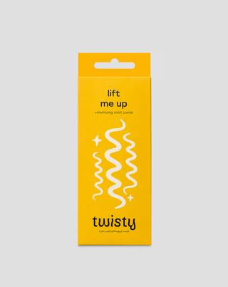 Vertikaler Kamm zum Aufbau von Volumen und Anheben von lockigem Haar Twisty - 2