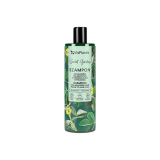 Shampoo für geschwächtes Haar, das zu Haarausfall neigt, mit Vis Plantis Bockshornkleka-Extrakt