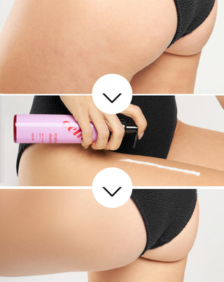 Anti-Cellulite-Körperlotion mit Avocado, Ingwer und Koffein Bereit, Celloo zu zeigen