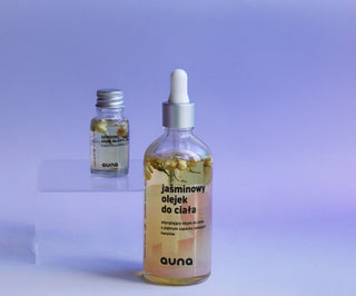 Jasmin-Körperöl mit natürlichen Ölen und Vitamin E Auna
