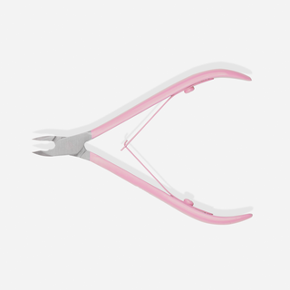 Professionelle 5mm Nagelhautschere mit Satin Pink You Beauty Griff