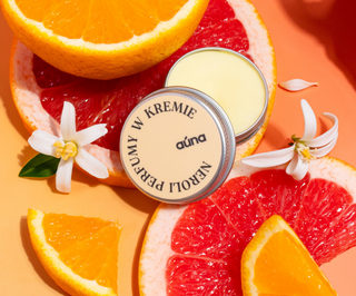 Orangenblüten und Grapefruit Botanical Cream Parfüm mit Jojobaöl und Wachs von Neroli Auna
