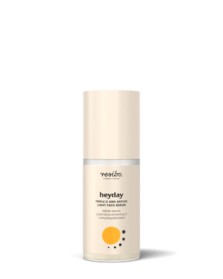 Nährendes, leuchtendes Heyday Gesichtsserum mit Antioxidantien und Triple Vit. C 30 ml Resibo