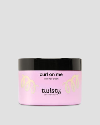 Lockencreme für lockiges Haar mit Leinsamen- und Haferextrakt Twisty