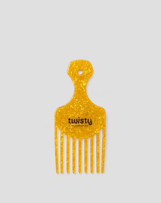 Vertikaler Kamm zum Aufbau von Volumen und Anheben von lockigem Haar Twisty - 1