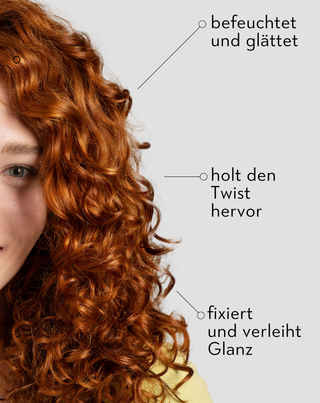 Set aus Mousse + Lockencreme zur Lockenverstärkung und zum Stylen von lockigem und welligem Haar Twisty