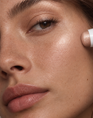 Highlighter im Stift für Gesicht und Körper, strahlender Glow und glättender Effekt, Champagne, Nutridome - 2
