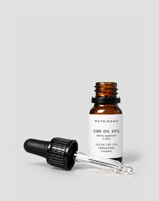 CBD-Öl 30% als Tropfen, Broad spectrum ohne THC mit CBG und CBN Nutridome - 4
