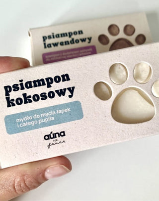 Kokosnusshund zum Waschen der Pfoten und des ganzen Haustieres Auna For Fauna
