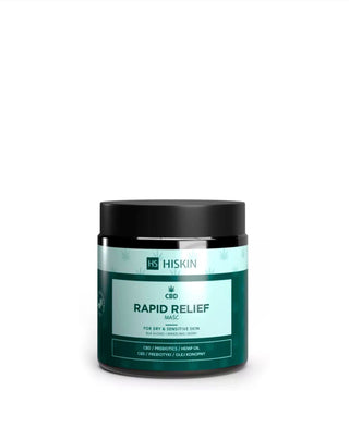 Rescue cbd-Salbe für trockene Haut mit Hanföl Rapid Relief HiSkin