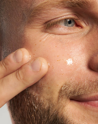 Peeling Gesichtsgel für Männer mit Milchsäure Monolit