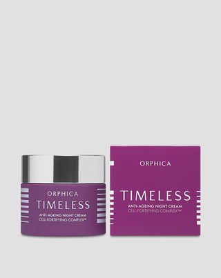 Feuchtigkeitsspendende Nachtcreme Timeless gegen Falten mit Tigergrass Orphica