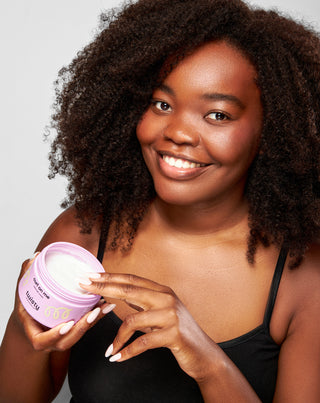 Set aus Mousse + Lockencreme zur Lockenverstärkung und zum Stylen von lockigem und welligem Haar Twisty