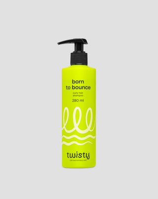 Feuchtigkeitsspendendes Shampoo für lockiges Haar mit Harnstoff und Milchsäure Twisty