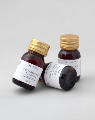 Kollagen-Shot flüssig 12.000 mg mit Vitaminen, Nahrungsergänzung Nutridome 30 ml - 3