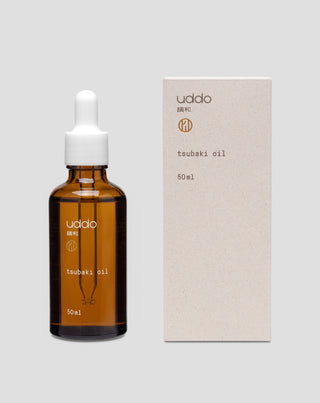 Uddo Tsubaki-Öl für Haare, Gesicht- und Körperhaut aus japanischer Kamelie 50 ml