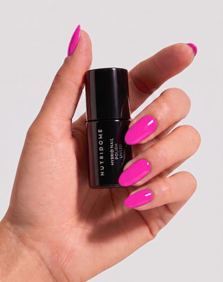 Hybrid-Nagellack UV/LED Pink Bloom 014 Nutridome - 5